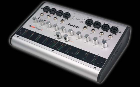 Alesis IO26 audio recording interface for working DJs